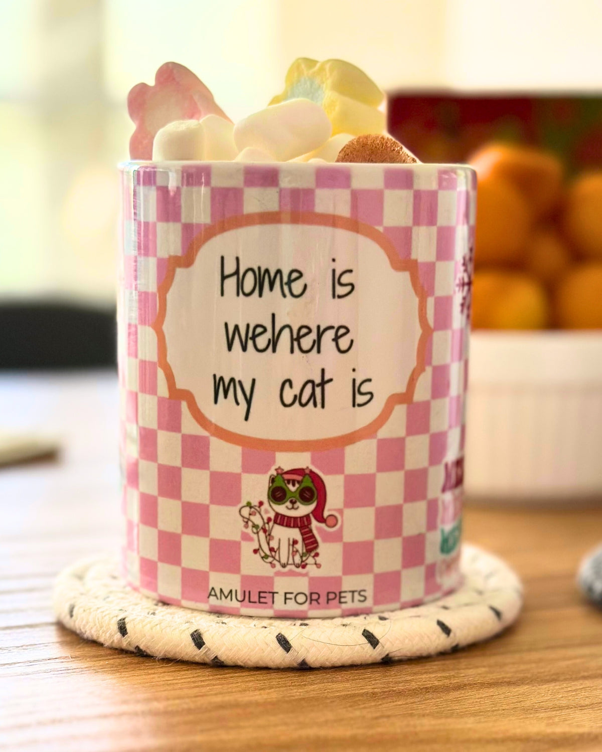 Taza Home is where my cat is