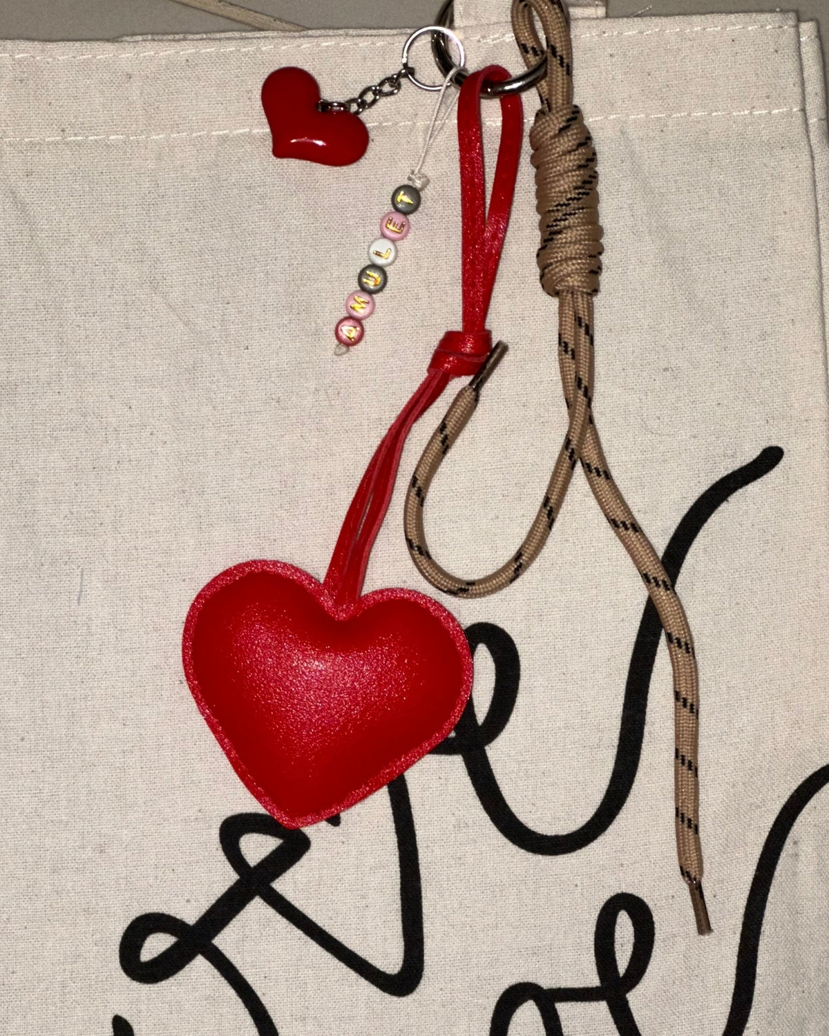 Bag Charm Amulet - XOXO