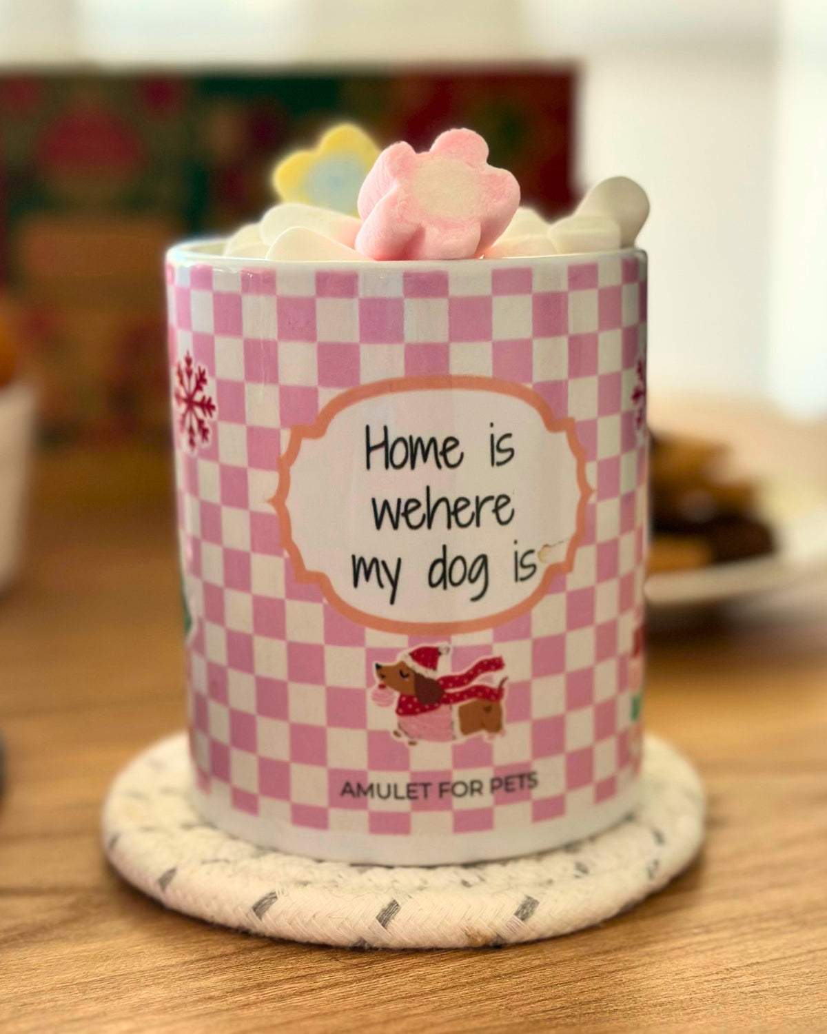 Taza Home is where my dog is